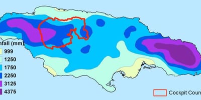 Jamaika haritası iklim